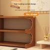 Student Dorm Multilayer Desktop Bookshelf Storage Organizer Books Magazines Study Table Shelf Home Desk Organizer