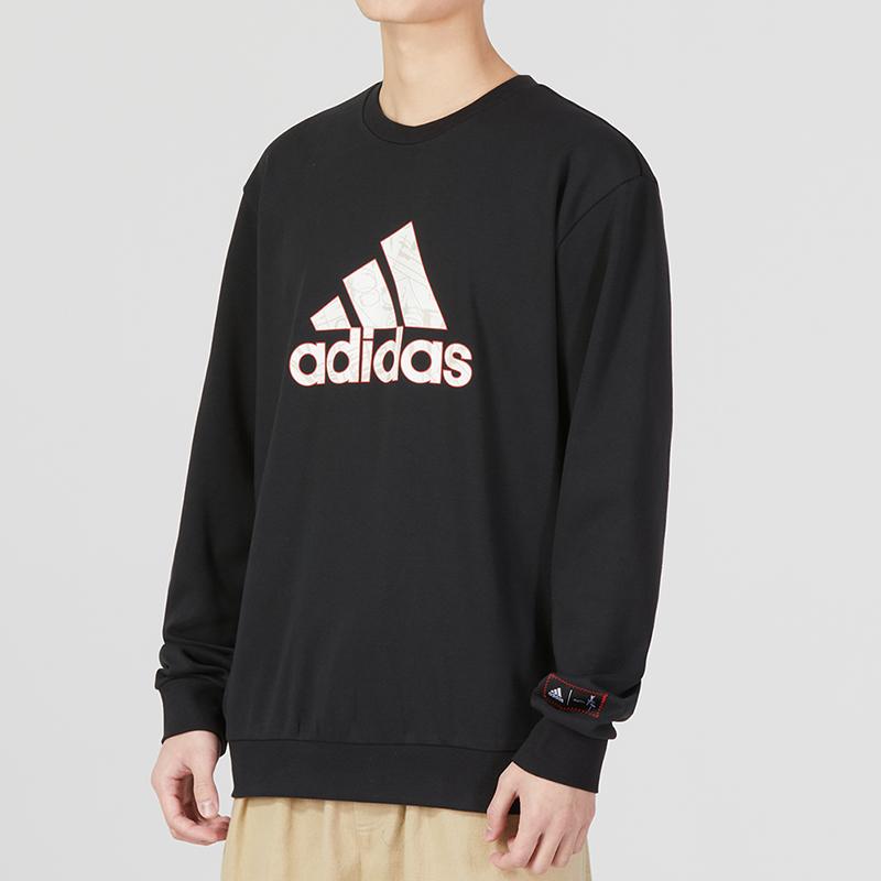 New Adidas Sweatshirts Men Black HZ3023