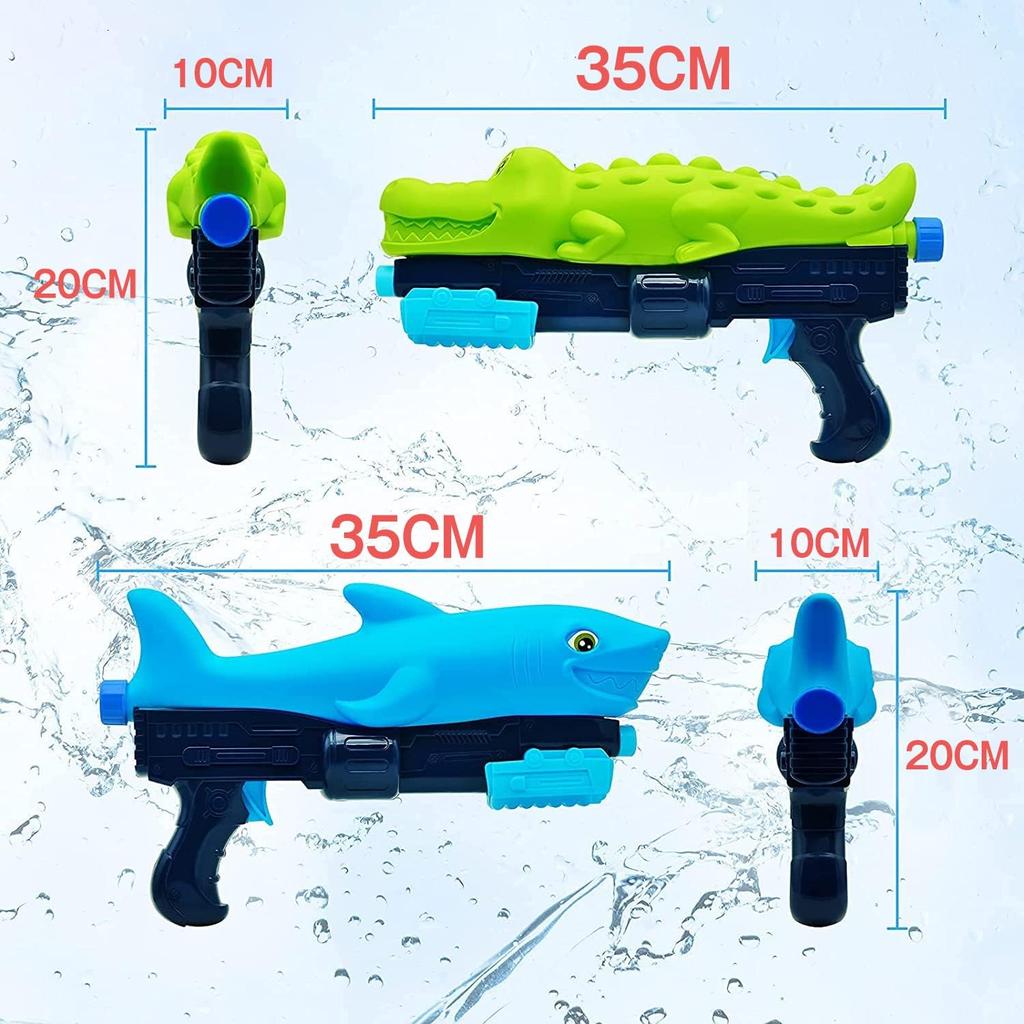 Voda Voda Tlaková voda Vodní fontána Vodní hra Vodní koupel Velká Letní Voda Věk 6 a více let Mercs-X Sada, Pistole, 3dílná sada, Pistole, Dinosaurus,