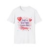 Mom Love T-Shirt, Gift for Daughter, Mother's Day Gift, Heart Tee, Unisex