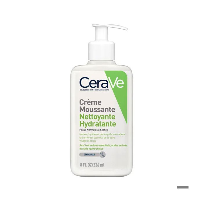 CeraVe Nettoyants Crème Moussante Nettoyante Hydratante 236ml