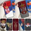 Flagge von Serbien Serbischer Case Für Oppo A16 A76 A96 A58 A78 A98 A5 A9 A91 A15 A17 A77 A52 A72 A74 A94 A54S A57S Hülle