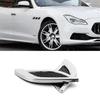Car Styling 3DShark Gill Car Side Fake Vent Sticker Metal Chrome Fine Decoration