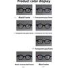 Women's glasses, men's and women's fashion polygonal glasses
