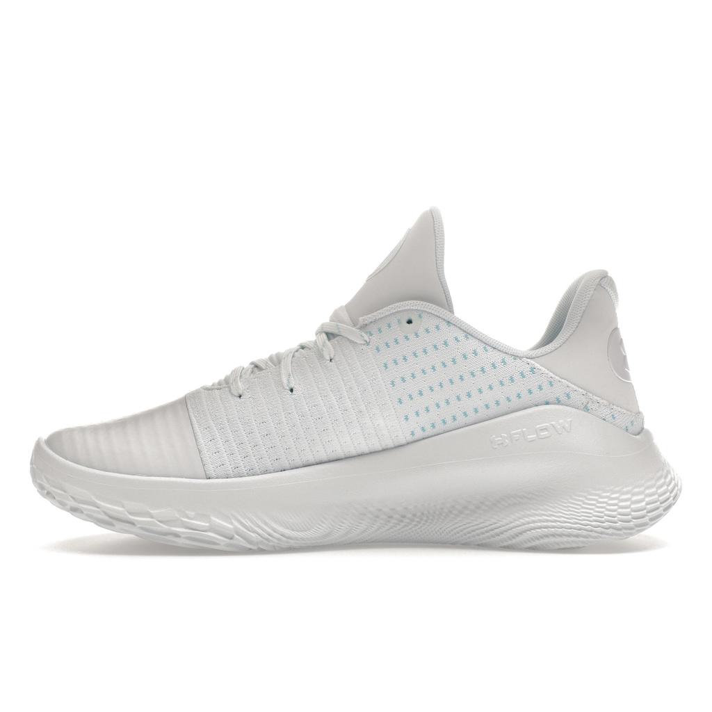 Under Armour Curry 4 Low FloTro April Showers Unisex Sneakers White Blue 3026620-100