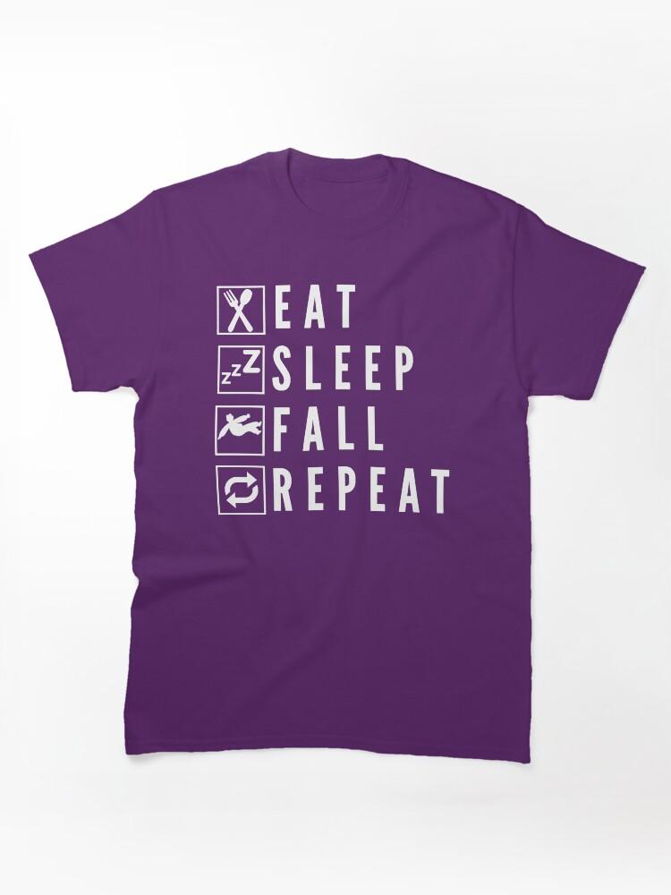 Fall Guys Eat Sleep Fall Repeat Classic T-Shirt