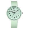 Einfache und hochwertige Silikonuhr, Bonbonfarbe, Kleine und frische Schüleruhr, Wasserdichte Jelly-Uhr.