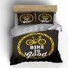 Yellow bicycle chain circle. Bedding sets Duvet cover sets Duvet covers Pillowcases(1*Duvet Cover 2*Pillowcases without duvet insert)