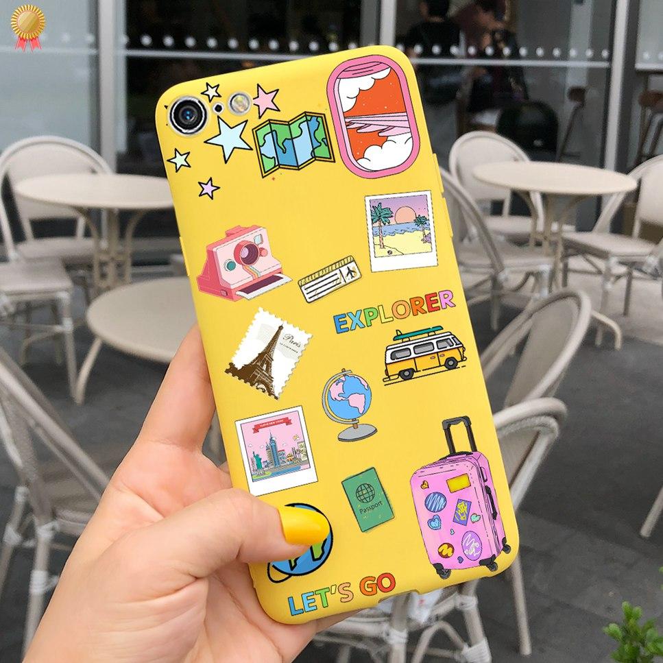 For Iphone SE 2020 A2296 Case Cute Cool Black Silicone Shockproof Cover For IphoneSE Cases For Iphone SE 2020 Phone Shell Fundas