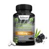 Carvão Ativado 1200 mg Suplemento Alimentar, 120 Cápsulas Vegetais Por Frasco