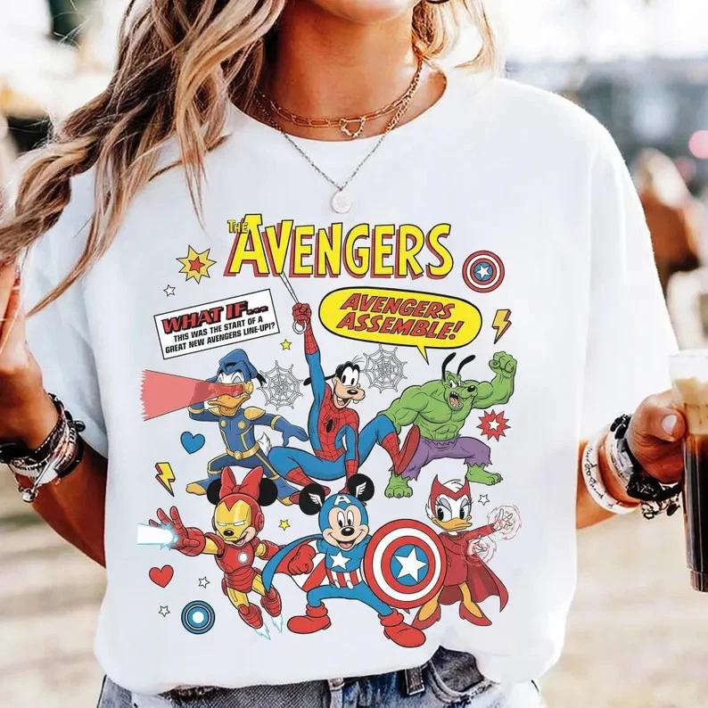 What If Mickey And Friends Avengers Shirt Avengers 1 S