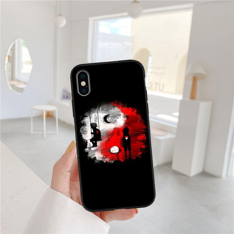 LO9 Anime Naruto Soft Shell Phone Case for Samsung Galaxy S20 S21 S22 Ultra FE + Plus A21S A22 A24 A25 A26 A30 A30S A31