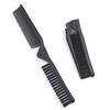 Soft Boar Bristle Hair Comb Portable Travel Beard Brush Foldable Massage Anti Static Hairdressing Styling Tool Women Men Gift