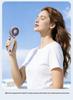 Rechargeable Portable Mini Folding Fan with Ice Pack, Umbrella Clip & Handheld Design - Ideal for Student Cooling