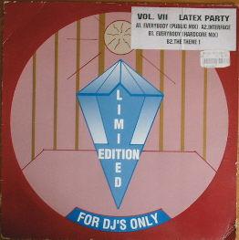 

12inch Record LATEX PARTY - Volume 7 PJPS1007 Limited Edition 1994 Belgium Dance & Electronica Used