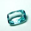 Blue Aquamarine Loose Gemstone Cushion Shape 5.10 Ct for Jewelry Making and Gem Collections