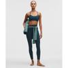 Lululemon Flow Y BrA Nulu  Light Support  A C Cups indoChine Blue