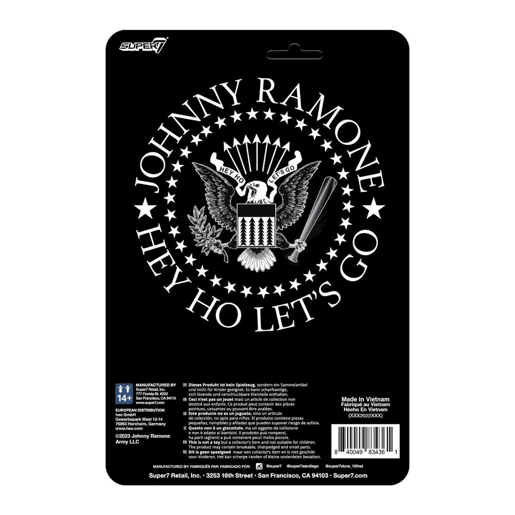 Johnny Ramone Re Action Figure Johnny Ramone Super7 Punk Toy Ramones