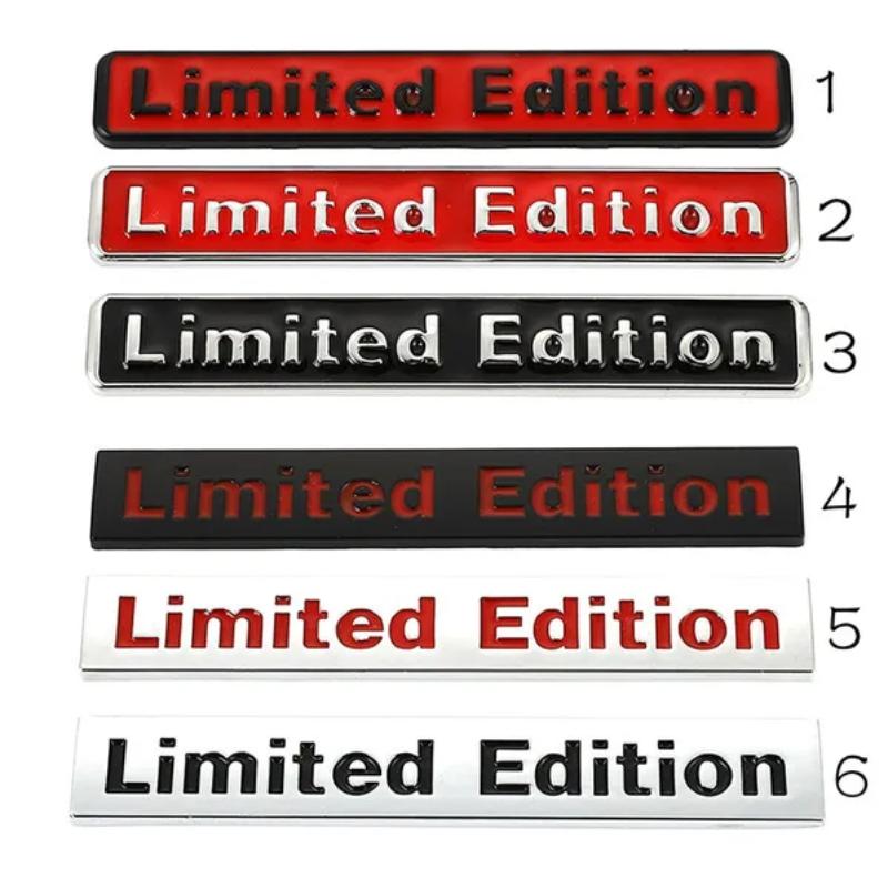 

3D-металлическая эмблема с ограниченным тиражом, автомобильные наклейки, наклейка