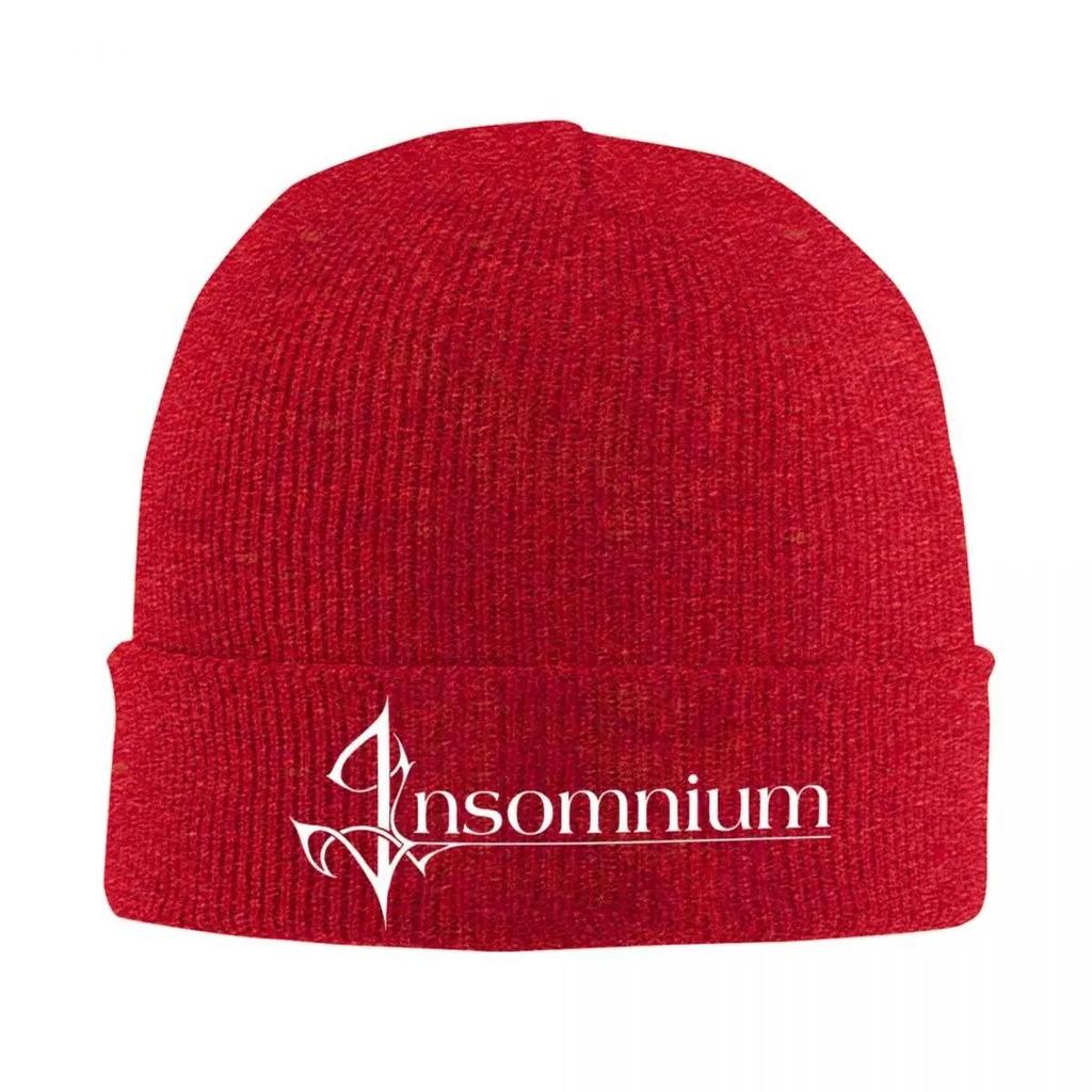 Män Kvinnor Manschettmössa INSOMNIUM BAND Rock Merchandise Varma Vintermössor Stickade Mössor Huvudbonad Stickad Hatt