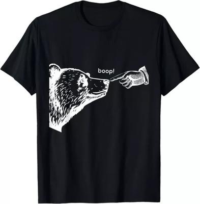 Boop the BearGood Quality TShirt Size S5XL Unisex T-Shirt - Men's Summer Cotton Graphic Tee