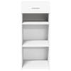 Sideboard White 40x42.5x93 cm Engineered Wood