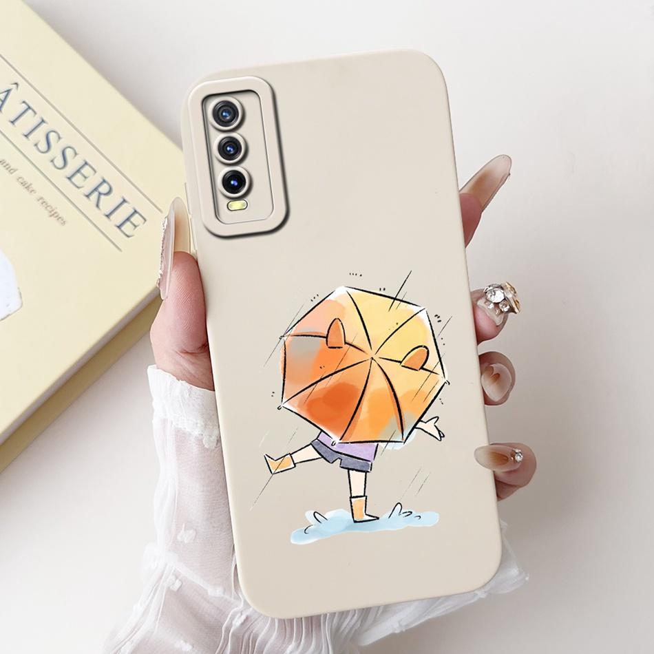 For Vivo Y11S Y12S Y20 2021 Case Vivo Y20a Y20g Y20i Y20S Y20t Elegant Printing Camera Protective Soft Silicone Phone Cases