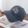 On Friday, I can again, baseball cap, small face, big head circumference, peaked cap, embroidery, love, simple casual sports cap.
