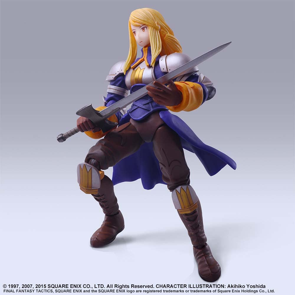 Square Enix Final Fantasy Tactics Bring Arts Agrias Oaks PVC Painted Movable Figure