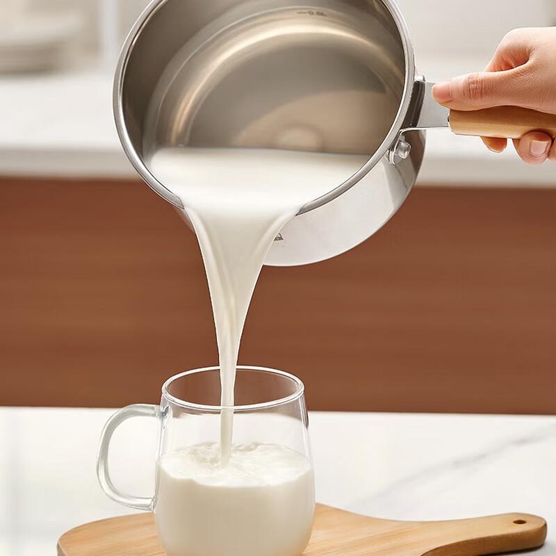 Aishida 316L Stainless Steel Milk Pot 20cm