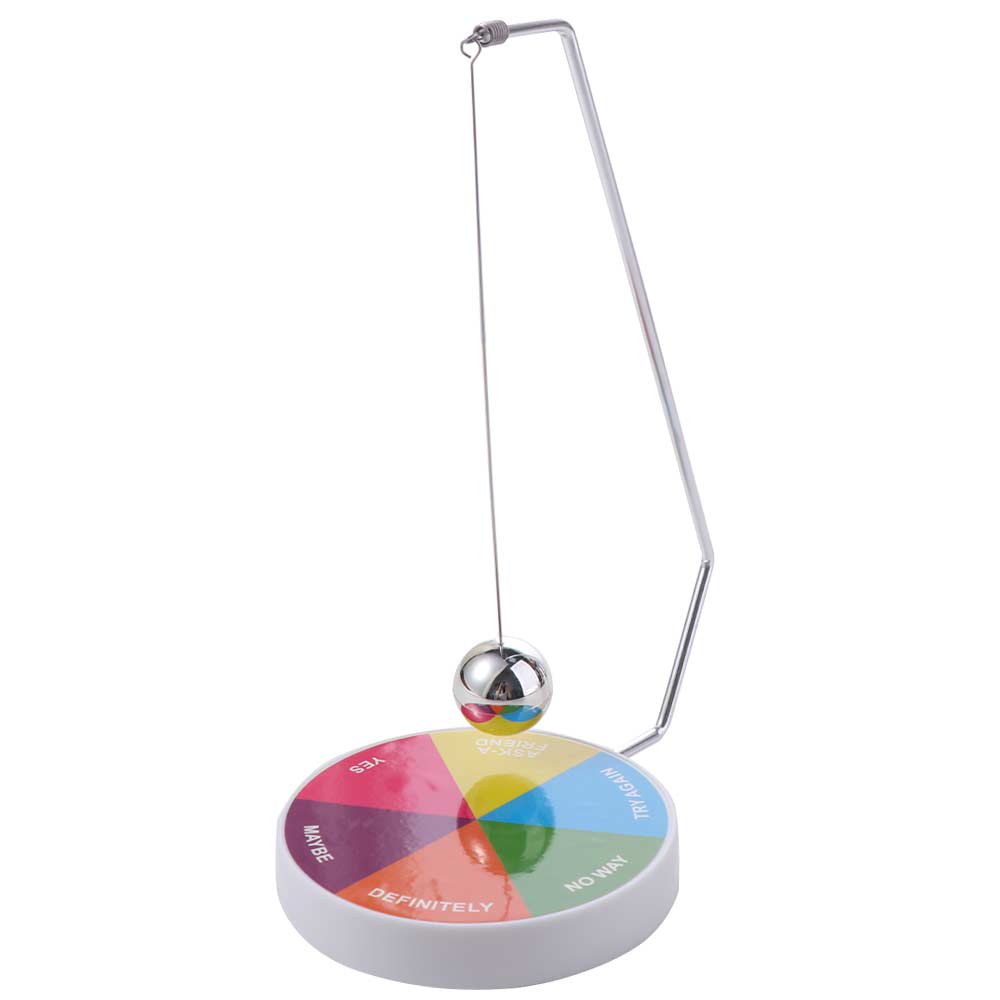 

Pendulum Selector Magnetic Decision Maker Decoration Gift Home Decor Lucky Decision Ball Swing Ball Dynamic Desk Toy OneSize