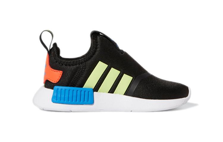 adidas Originals NMD 360 Low Top Toddler Shoes Carbon Black Infant And Toddler GX8393