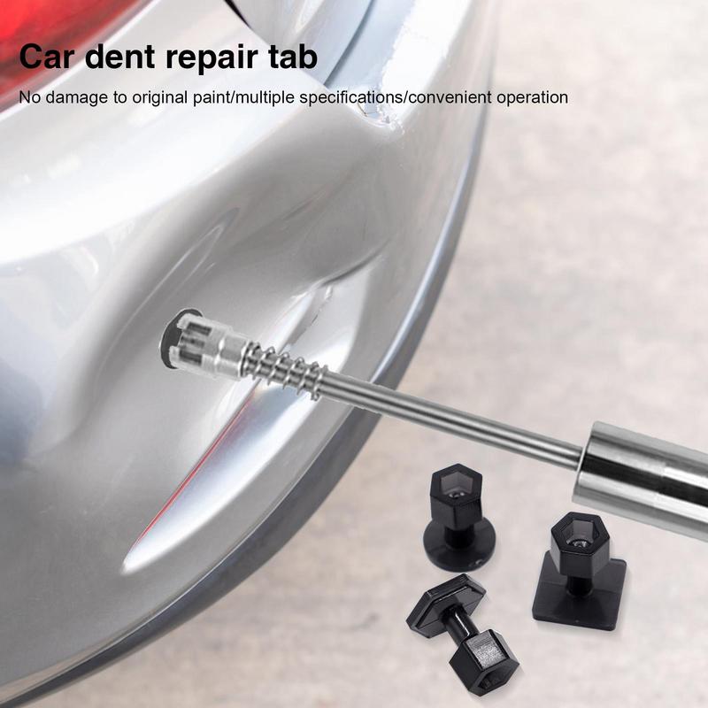 10Pcs/set Car Dent Puller Kit Suction Cup Dent Puller Handle Lifter Car Dent Puller Remover Tool For Car Dent Repair Glass