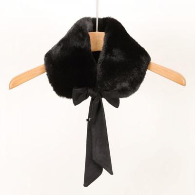 Black Ribbon Color Scarf  Lalaf262 