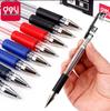 Deli Carbon Fiber Gel Pens: Retractable, Water-Based, Ideal for Students, Business Signatures, Meeting Notes, and Finance.