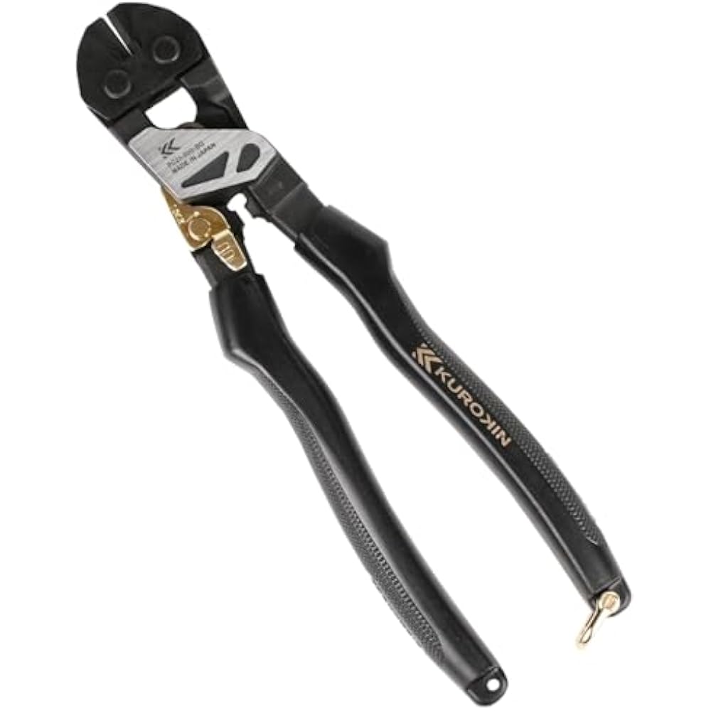 Fujiya (Fujiya) Forged Handy Clipper, Black Gold, Total Length: 215mm, PC21-200-BG