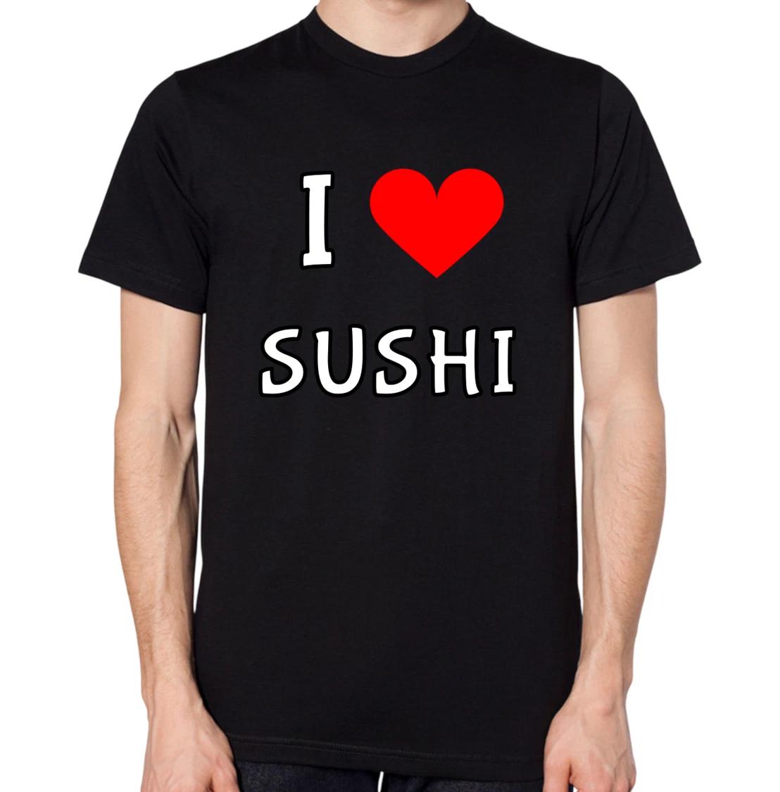 I Love Sushi T-Shirt L