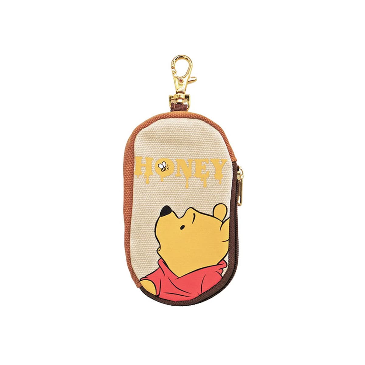 

Nakajima Corporation Winnie the Pooh Smart Key Case Beige 187406-23 H15xW6.5xD2cm