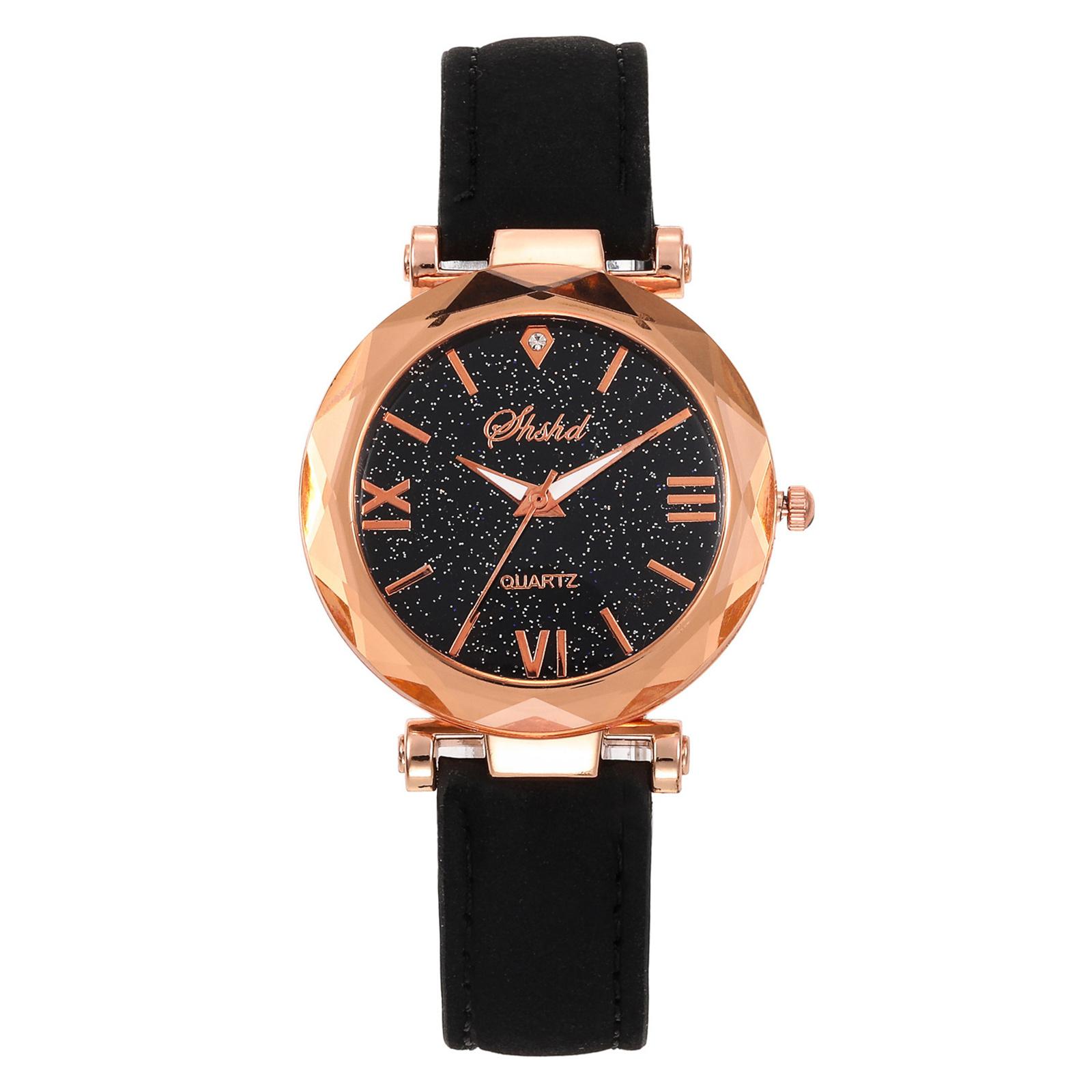 

Женские модные кожаные часы One Size