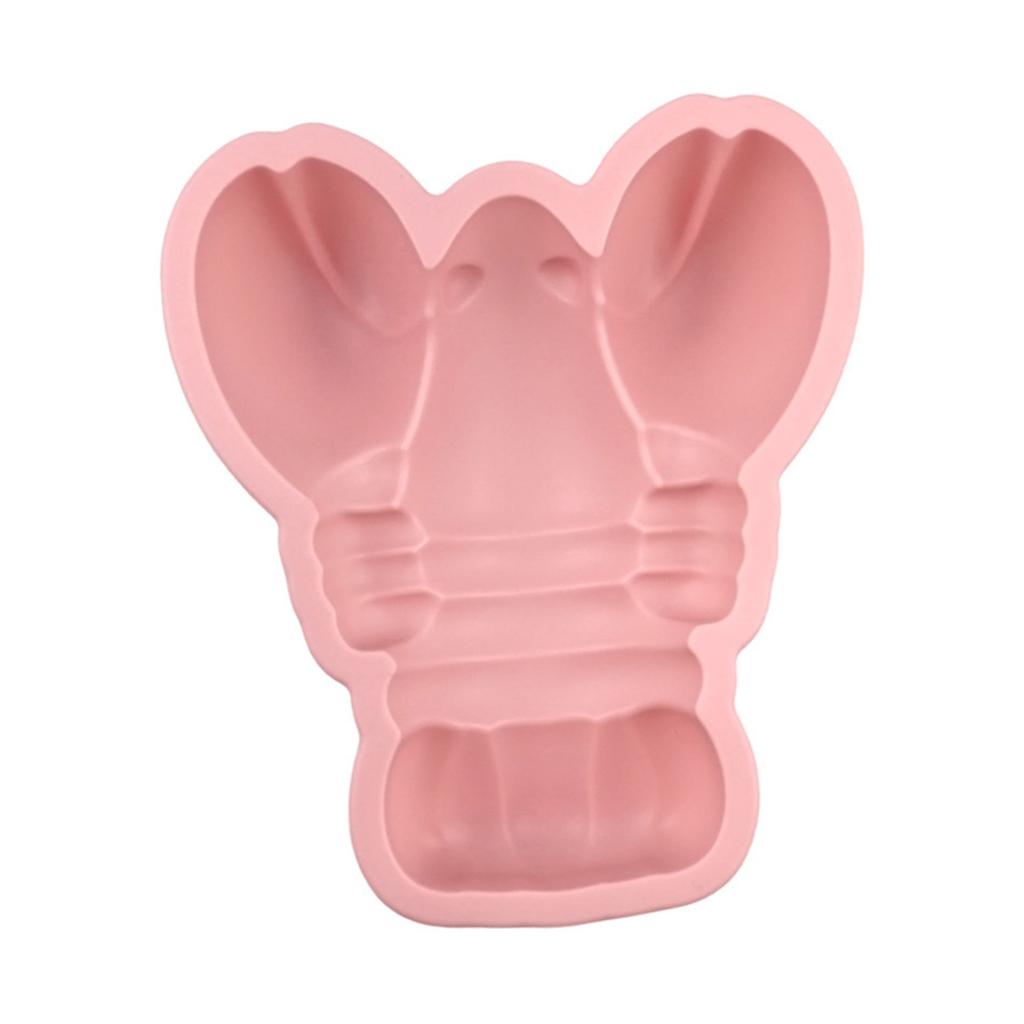 Food Grade Silicone Lobster Mold Creative Soap Mold For Chocolate Baking DIY Crafts And Soap Making Kitchen Tool