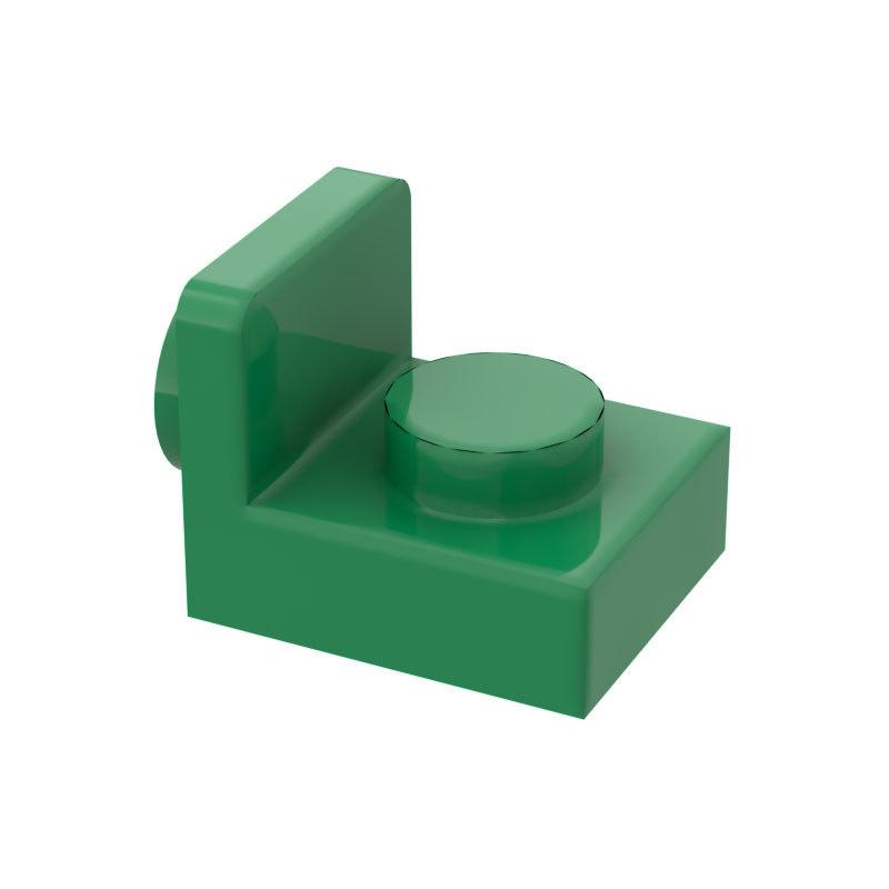 10PCS 36840 1x1 Side Bump Plate 2 Holes On the opposite side Block Moc Works With featuring Brick DO IT YOURSELF Kits