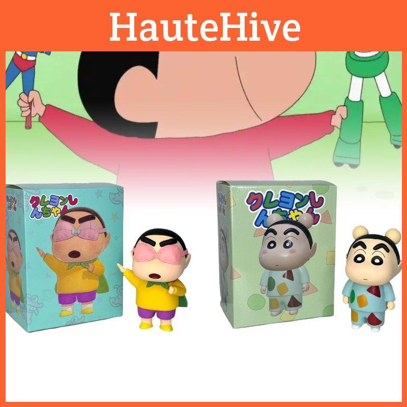 Crayon Chan Shin Cape Pajamas Costumes Pvc Toy Model Decoration Gift Christmas