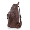 Spring Large-capacity Retro Casual Backpack Color-blocking Backpack