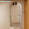Wardrobe Organizer Bags for Down Jackets Hanging Storage Dust Cover Breathable Moisture Proof for Home Use