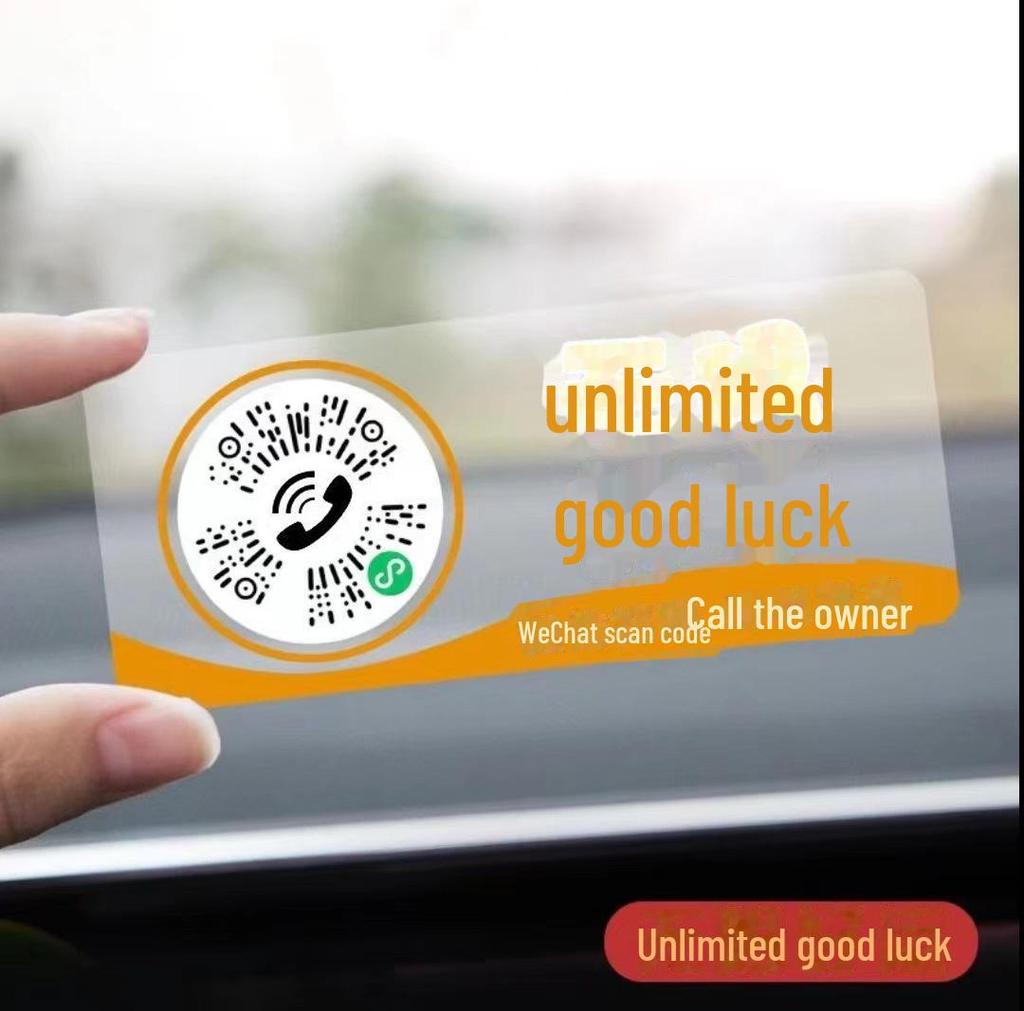 Dočasná SPZ s QR kódem a zobrazením telefonního čísla