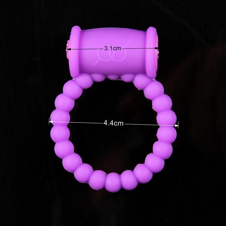 Longer-lasting Ring Sex Vibrator Stronger Erection Tingling Additional Stimulation Finger Rings Bullet Vibrating Love