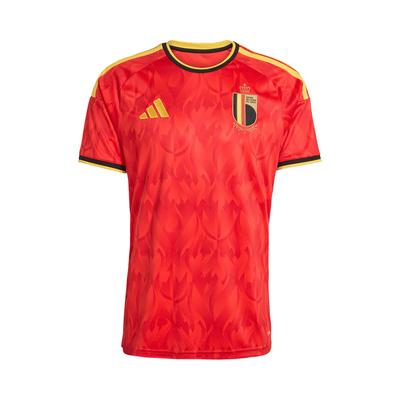 adidas Belgien 2026 Heimtrikot Rot Kräftig Gold