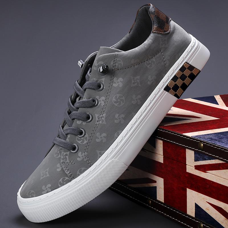 23176 Trend Low-Top Sports Canvas Shoes Men'S Breathable Casual Cloth Shoes Fashion Board Shoes