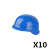 Military Soldier Figure Helmet Building Block Motorcycle Racing hat Cape cap Building Block Weapon Accessories Gift Toy Kid J052