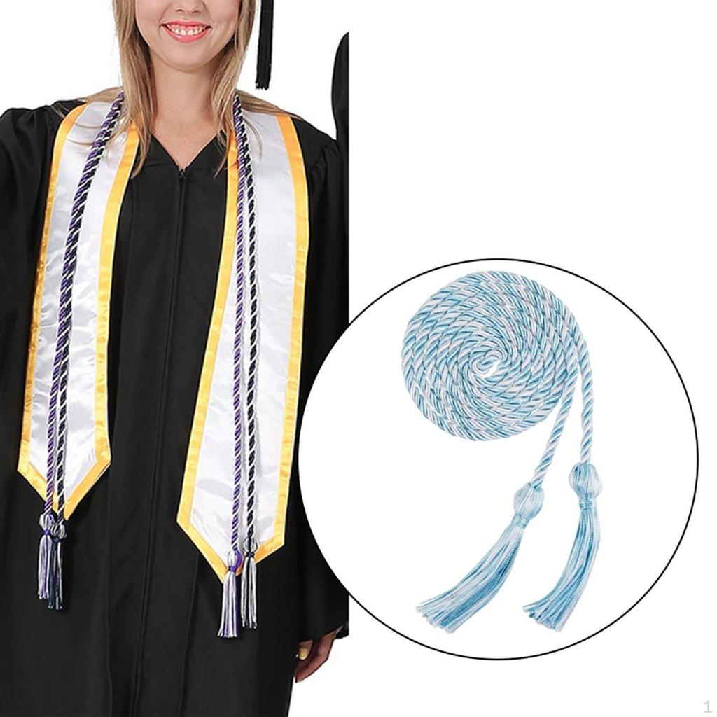 Graduation Double Tassel Honor Cord Accessories for College Academic Achievement